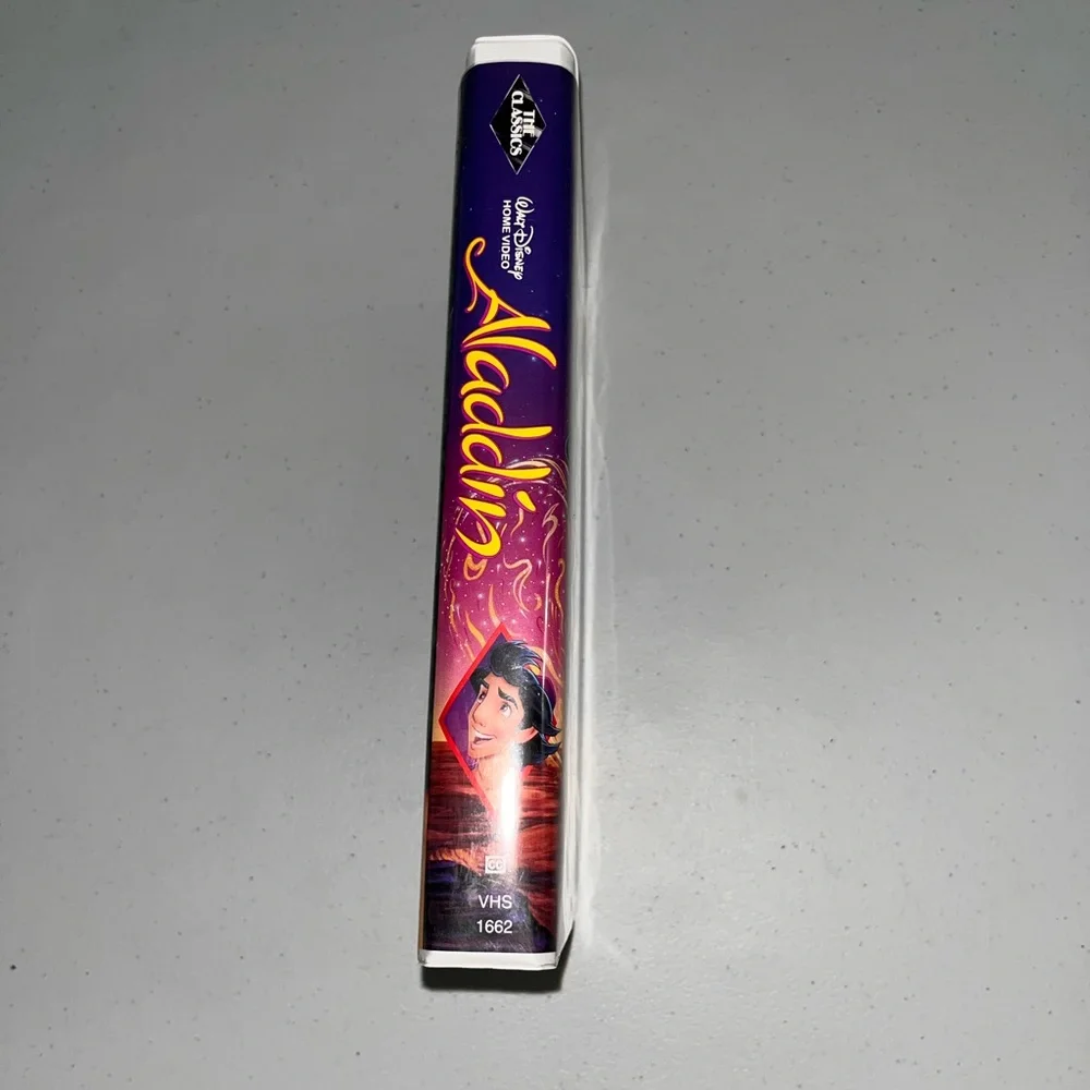 Disney’s Aladdin 1662 Black Diamond VHS